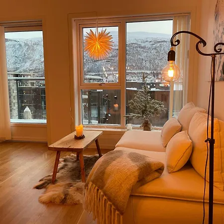 Moderne Toppetasjeleilighet Tromsø